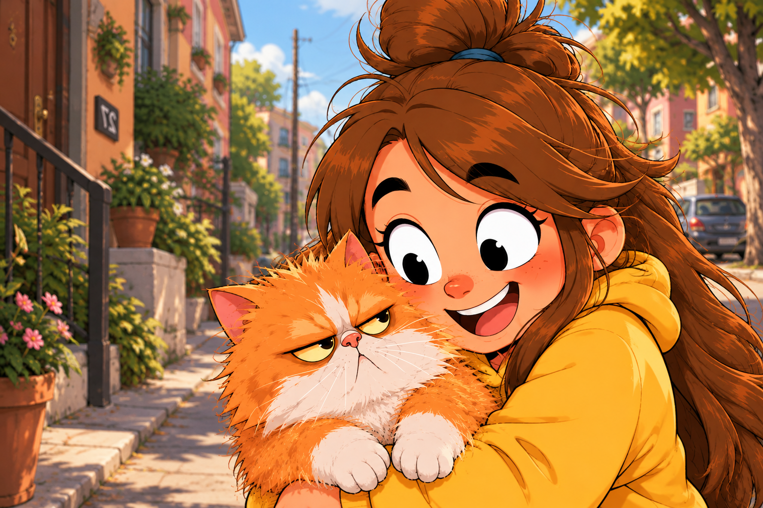 Lucía y Miso, serie de Cevich Series